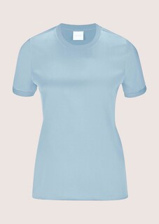 Blouson top made of silk with ribbed trims thumbnail 7
