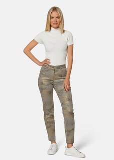 Jeans mit Animalprint thumbnail 3