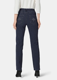 Schlupfjeans CARLA mit Glitzersteinen thumbnail 3