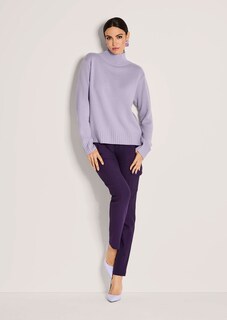 Stehkragen-Pullover in edler Melange thumbnail 3