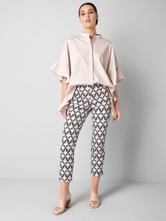 Oversizedbluse mit großem Volantärmel thumbnail 4