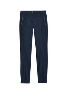 Skinny fit trousers with zip pockets thumbnail 7