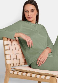 Hausanzug aus samtigem Micro-Fleece thumbnail 4