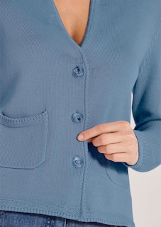 Blazer en maille. Pur coton thumbnail 6