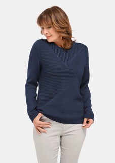 Pflegeleichter Pullover in hochwertiger Rippenstruktur thumbnail 5