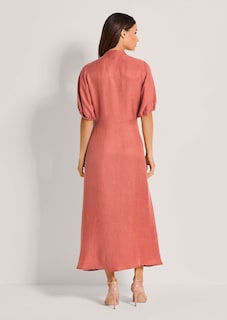 Langes Sommerkleid mit Stehkragen thumbnail 4