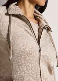 Sweatjacke in flauschiger Nicki-Qualität thumbnail 6