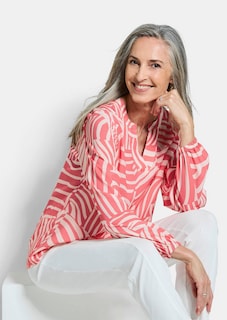 Lichte blouse van pure viscose thumbnail 4