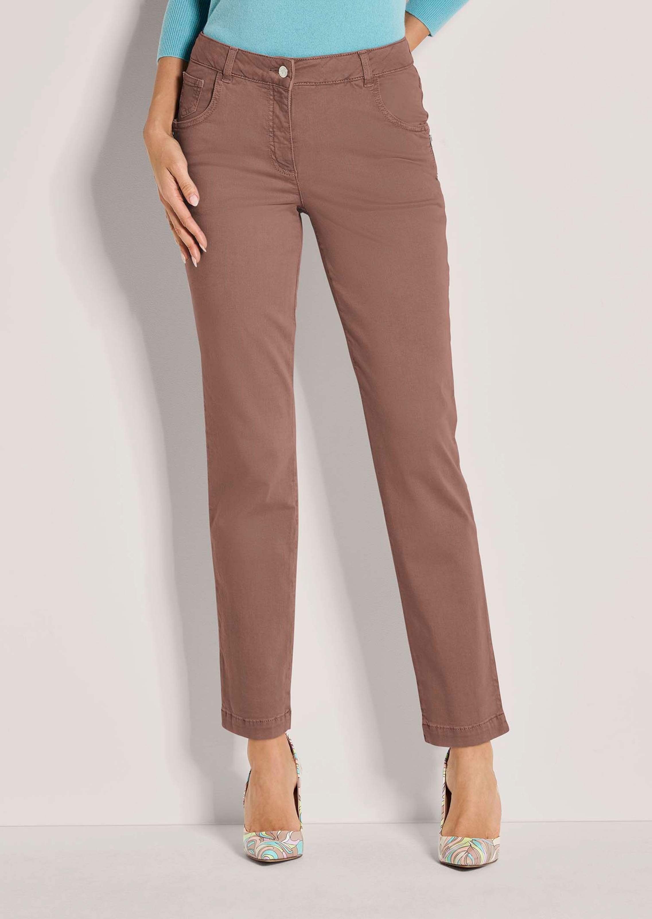 Schlanke Five-Pocket mit Stretch-Komfort