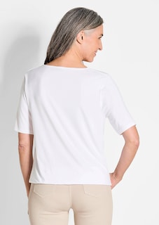 T-shirt à col cascade thumbnail 3