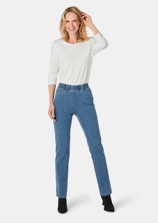 Jean CARLA à taille élastique orné de pierres scintillantes thumbnail 2