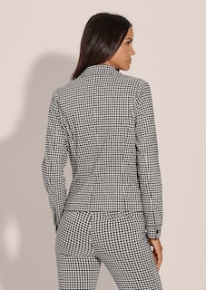 Blazer in feinem Vichy-Karo thumbnail 4