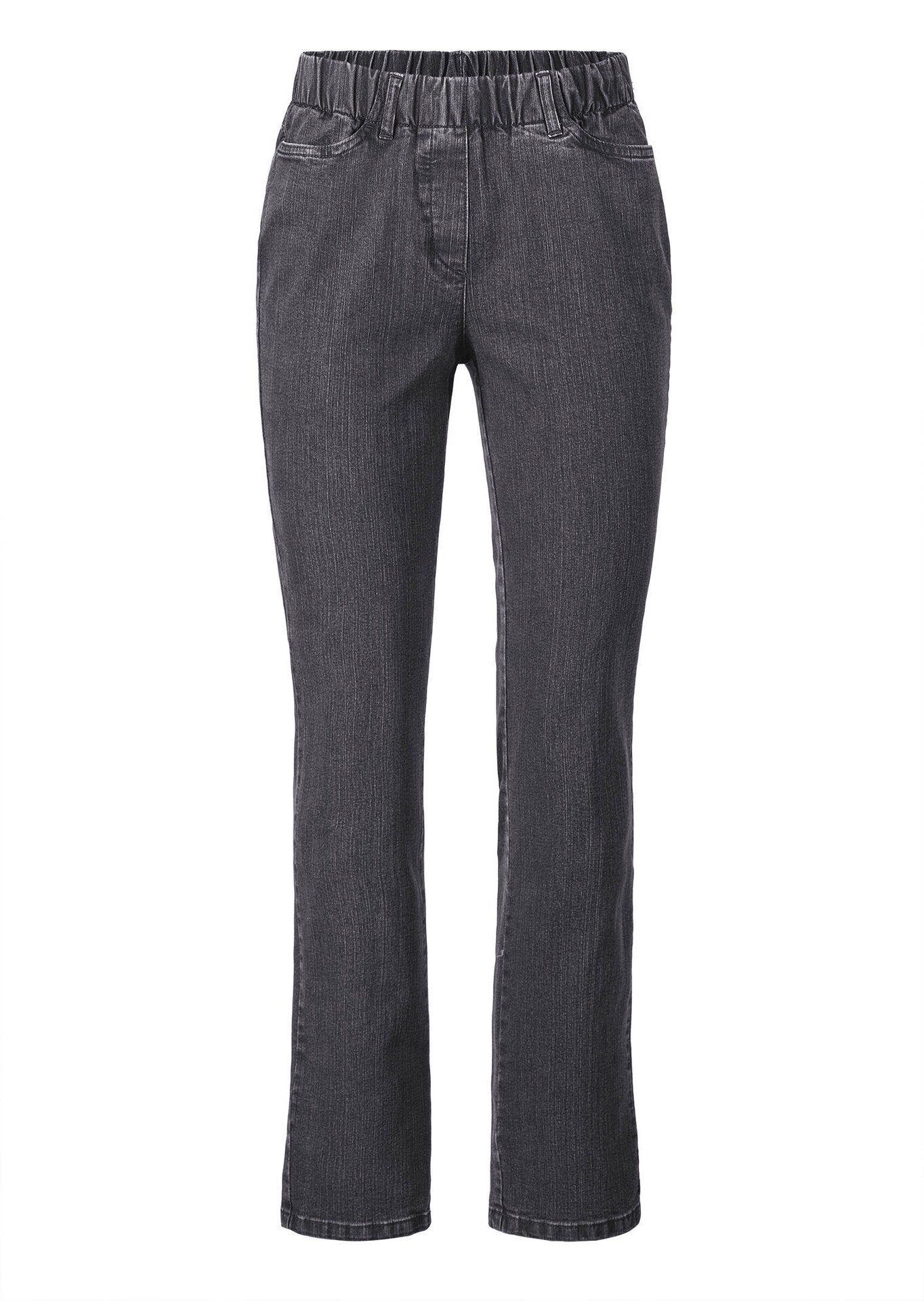 Klassieke jeans CARLA met elastische tailleband