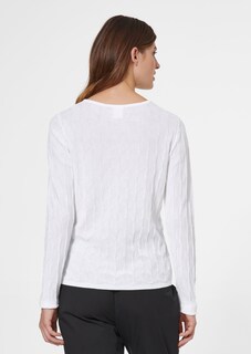 Struktur-Pullover mit Bindebändchen thumbnail 4