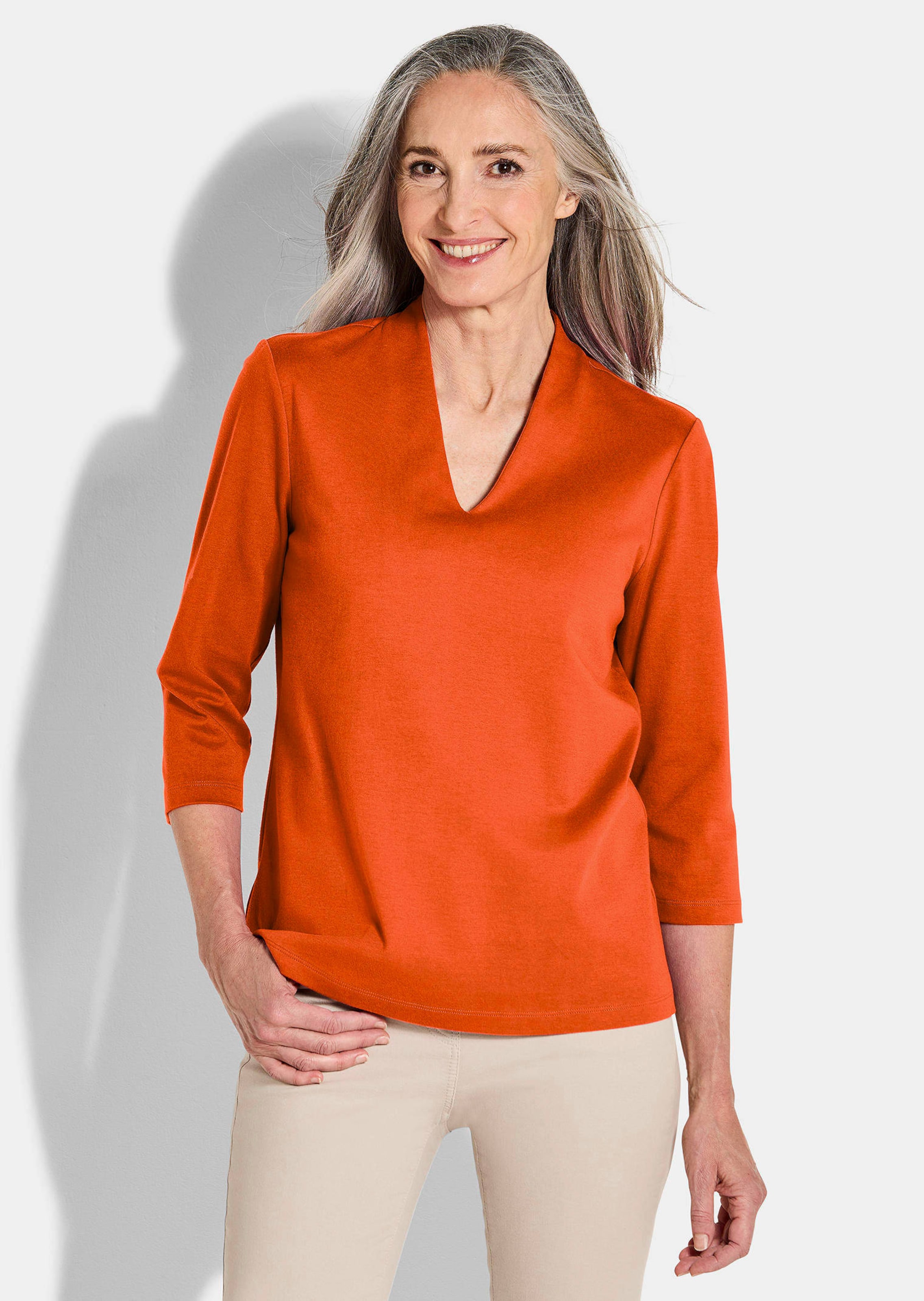 T-shirt basique en jersey interlock