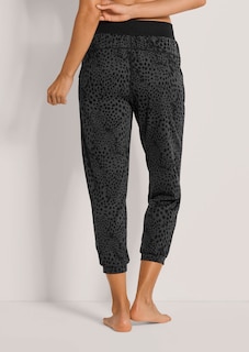 Vrijetijdsbroek met animalprint thumbnail 2