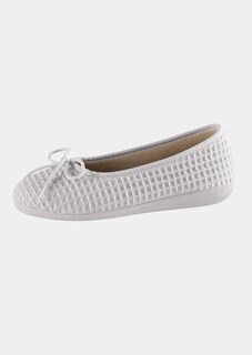 Pantoufles ballerines en coton thumbnail 6