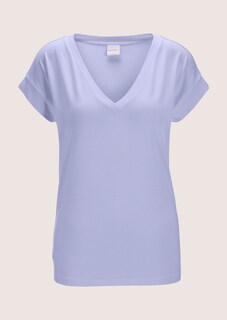 Casual V-neck top thumbnail 2