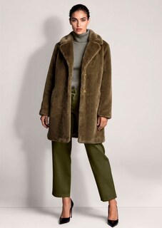 Oversized faux fur coat thumbnail 3