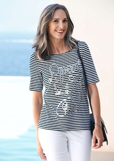 Betoverend mooi gedessineerd shirt met motiefprint thumbnail 7