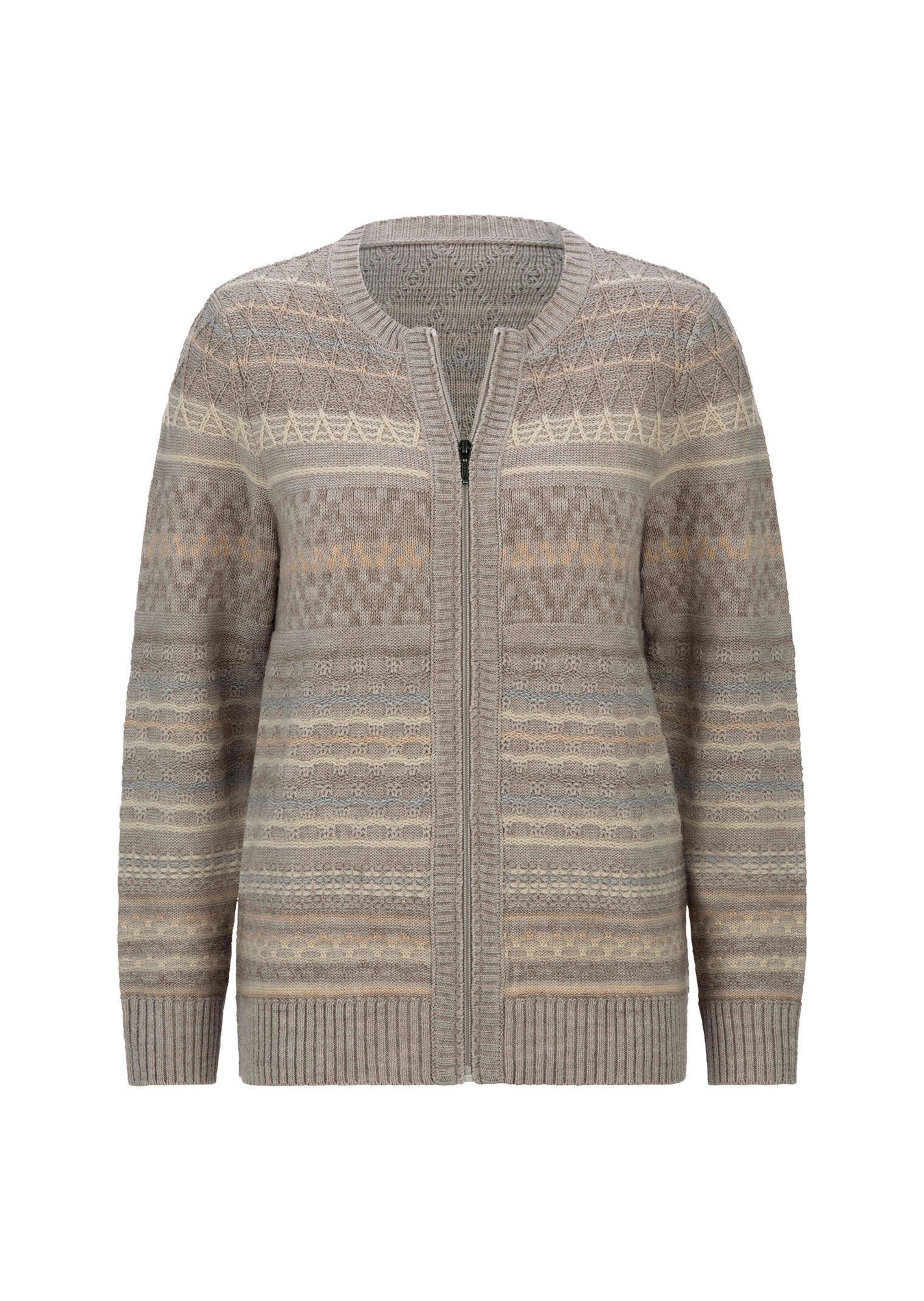 Warm tricot jasje met ritssluiting thumbnail 6