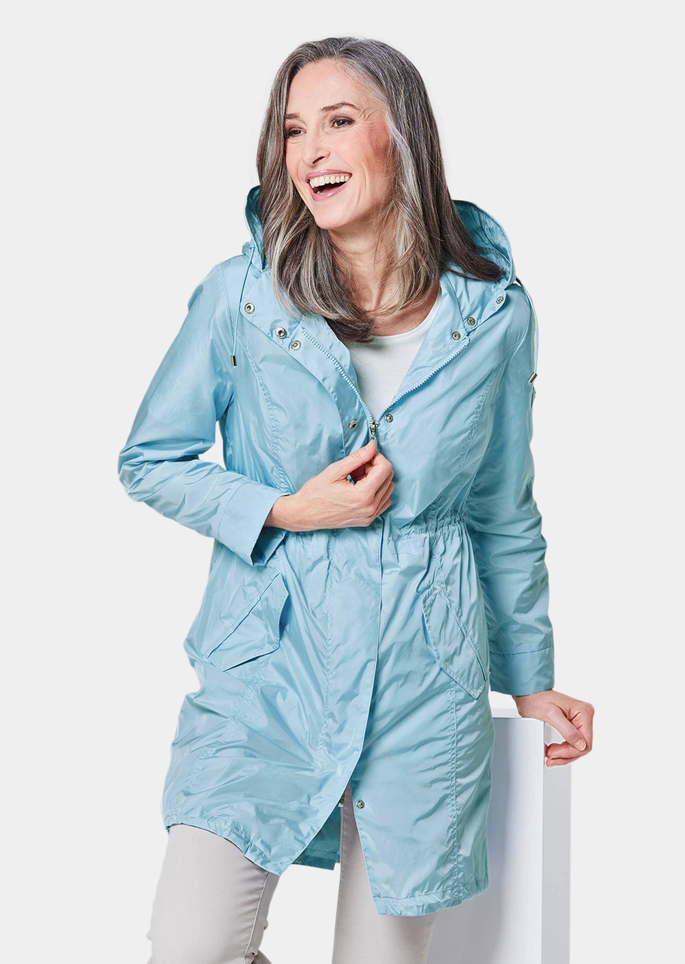 Trendiger leichter Regen Parka aus funktionalem Material thumbnail 4