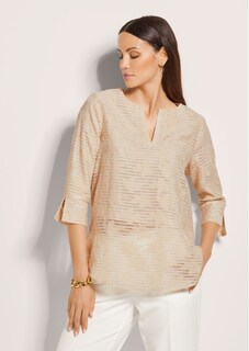 Transparente Ausbrenner-Bluse thumbnail 2