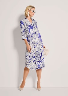 Sommerkleid mit floralem Print und 3/4-Arm thumbnail 5