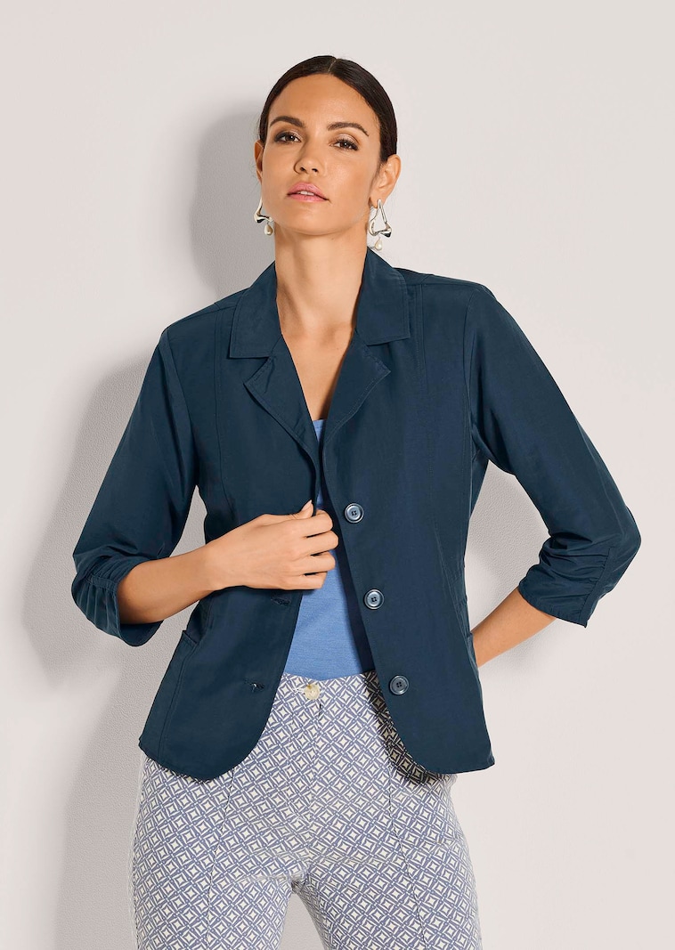 Shirtjacke mit 3/4-Arm