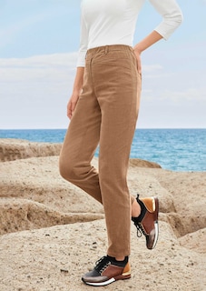Corduroy broek met elastische band thumbnail 7
