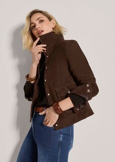 Lederjacke aus Ziegenvelours thumbnail 5