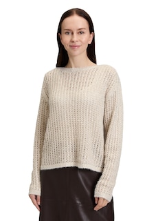 Lochstrick-Pullover mit Pailletten thumbnail 7