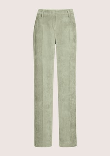 Weite Cordhose mit Bügelfalten thumbnail 7