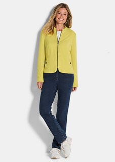 Jersey blazer met ritssluiting thumbnail 2