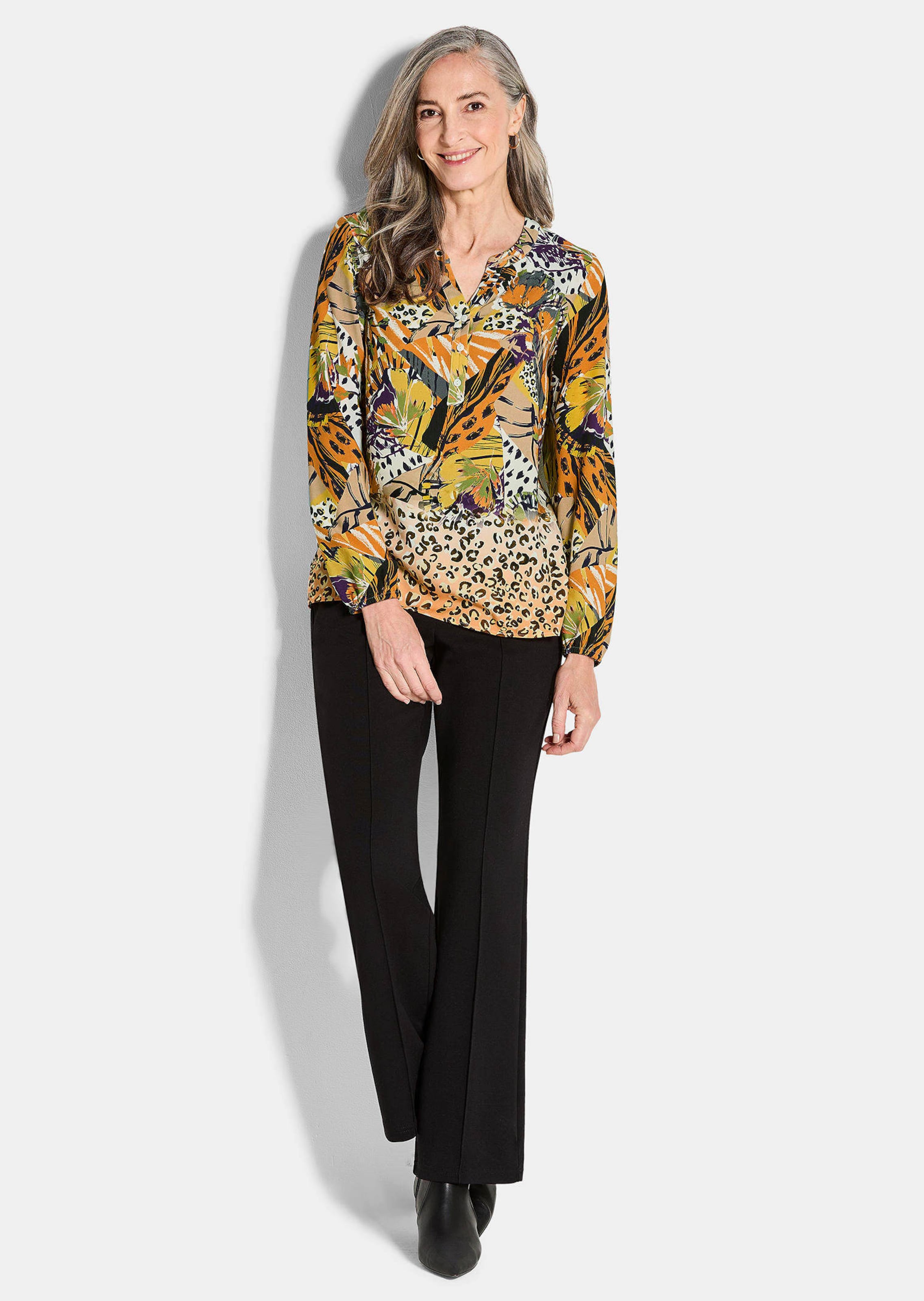 Blouse met animal-print thumbnail 2