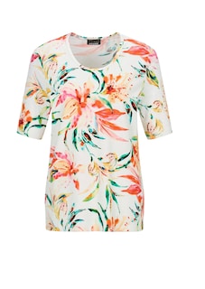 T-shirt en jersey à imprimé floral thumbnail 6