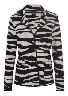 Jacquardblazer im Zebra-Dessin thumbnail 2