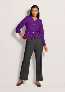 Kurzer Tweed-Blazer thumbnail 3