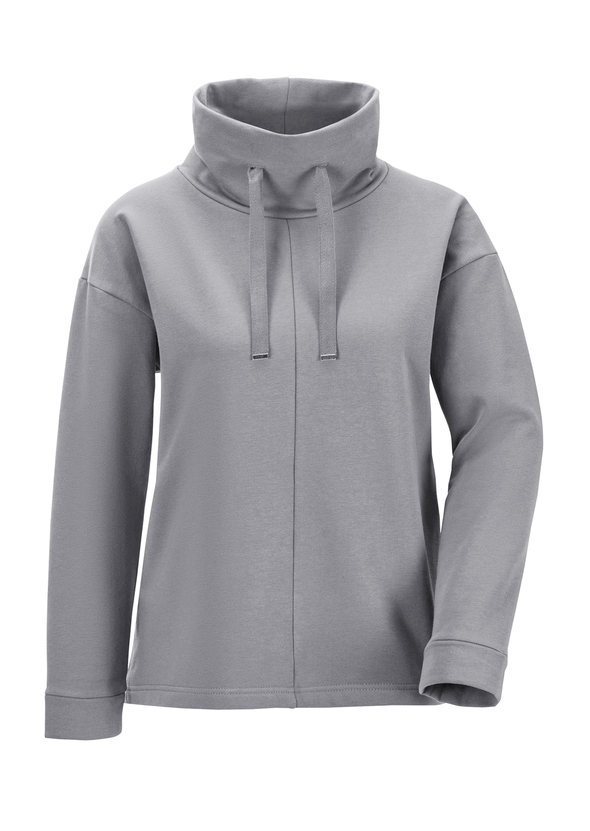 Sweatshirt mit hohem Kragen