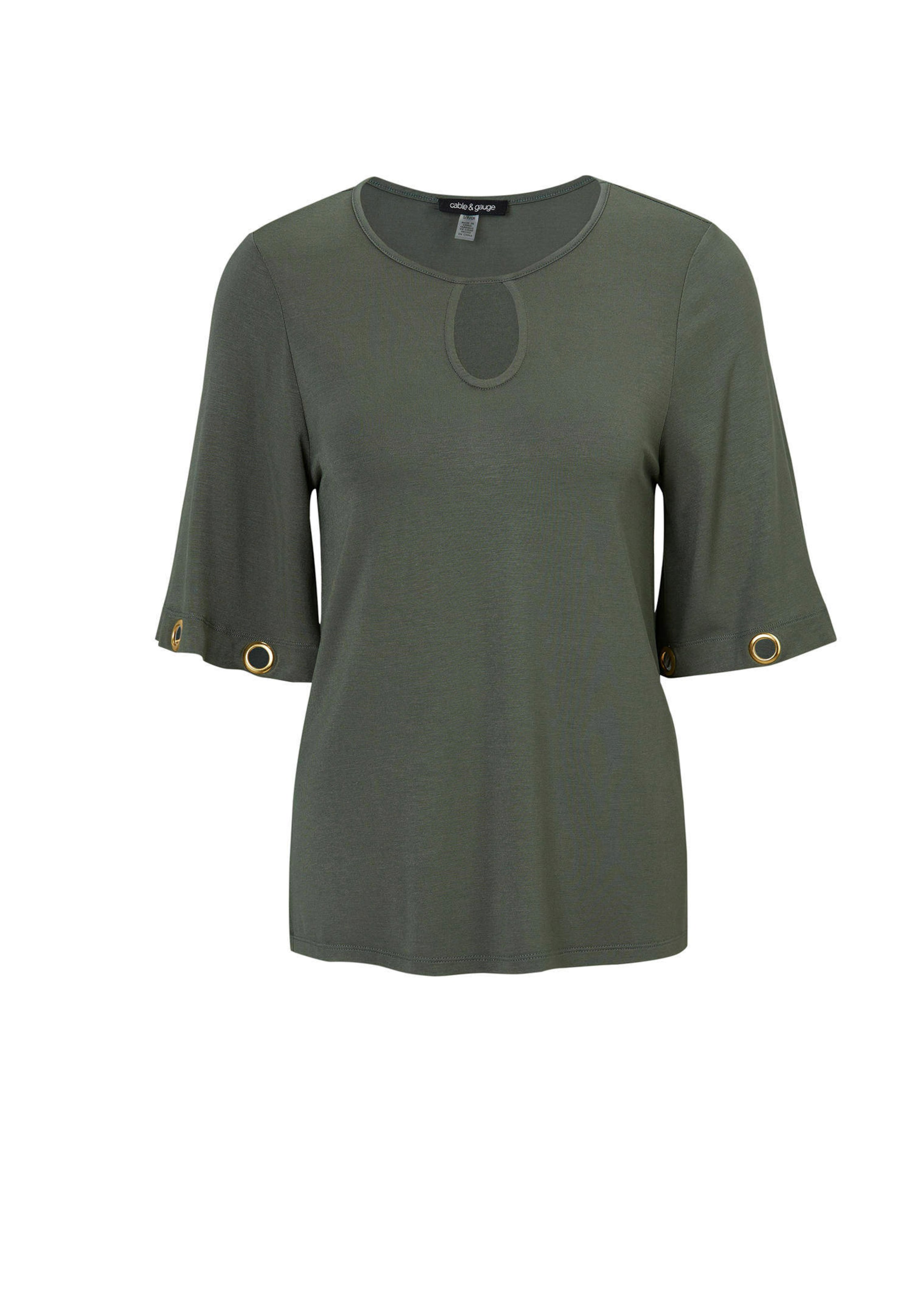 Elegantes Shirt mit Trompetenärmeln
