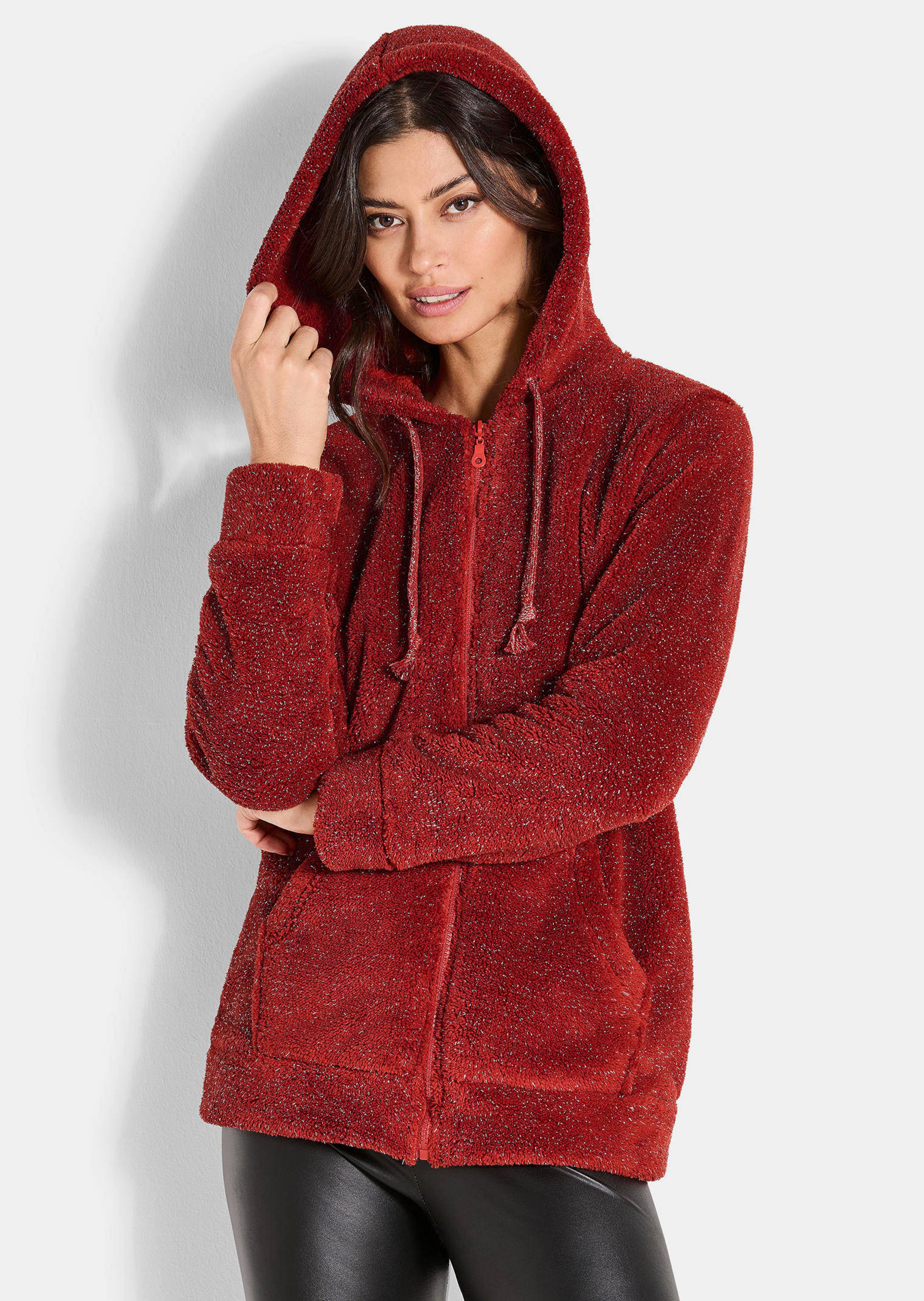 Veste de détente duveteuse et douillette