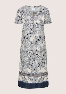 Luftiges Paisleykleid in H-Linie thumbnail 7