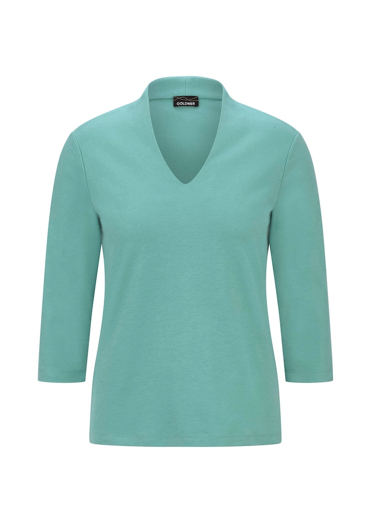 T-shirt basique en jersey interlock