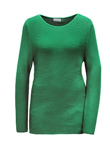 Figurschmeichelnder Pullover aus reiner Baumwolle thumbnail 6