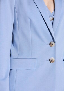 Blazer long en jersey thumbnail 6