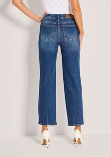 Verkürzte Barrel-Jeans thumbnail 4