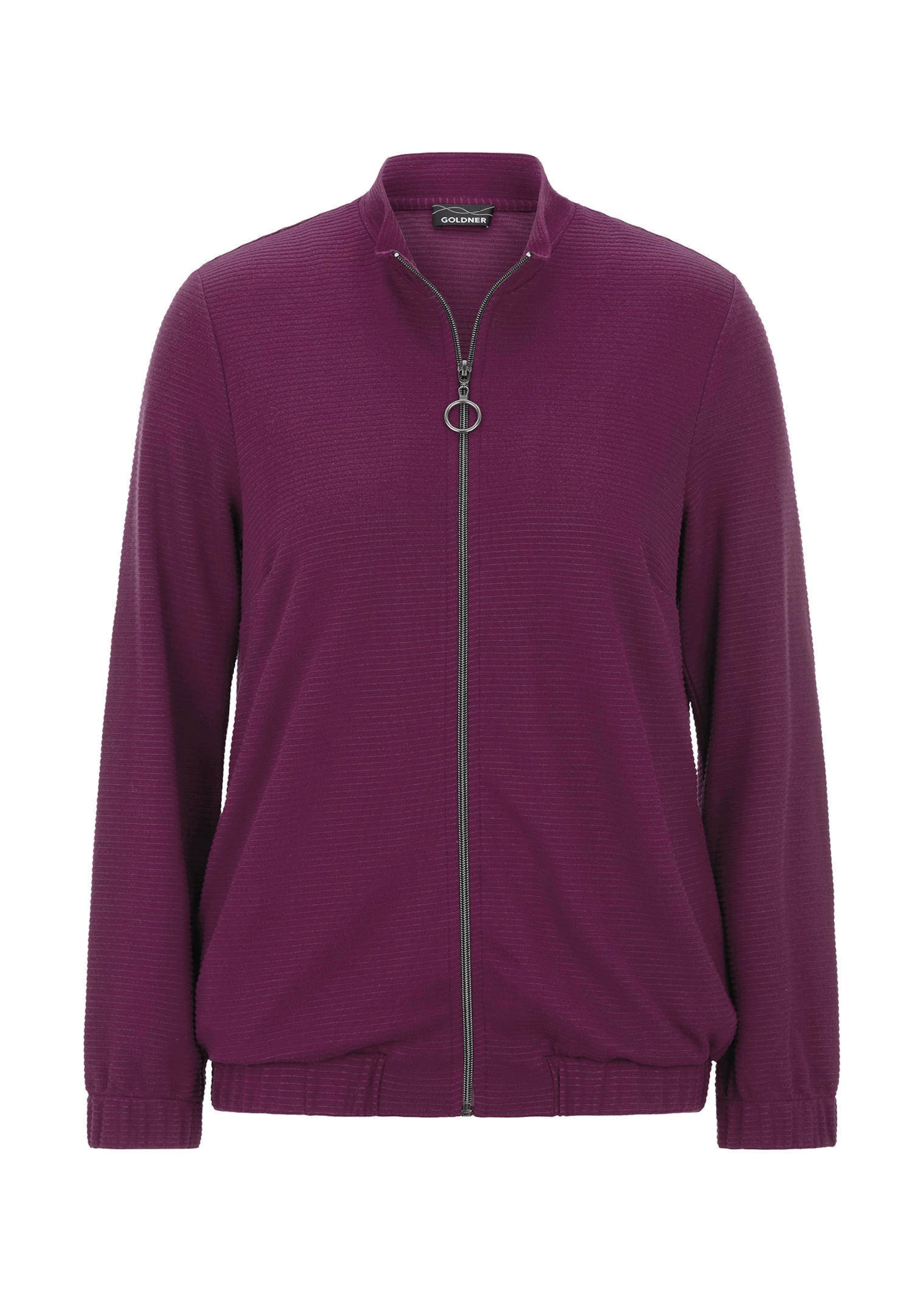 Veste en jersey doux à effet blouson