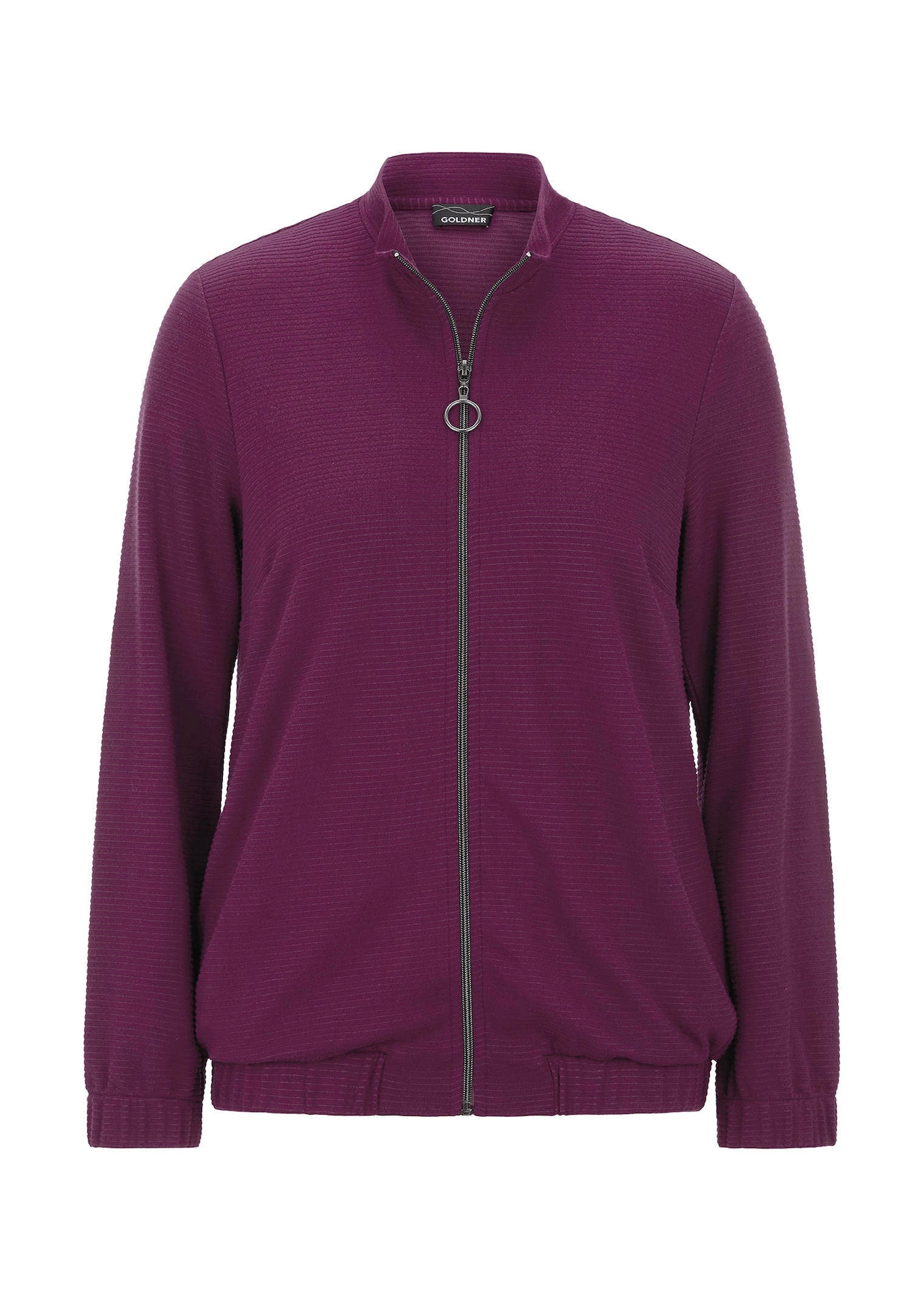 Veste en jersey doux à effet blouson