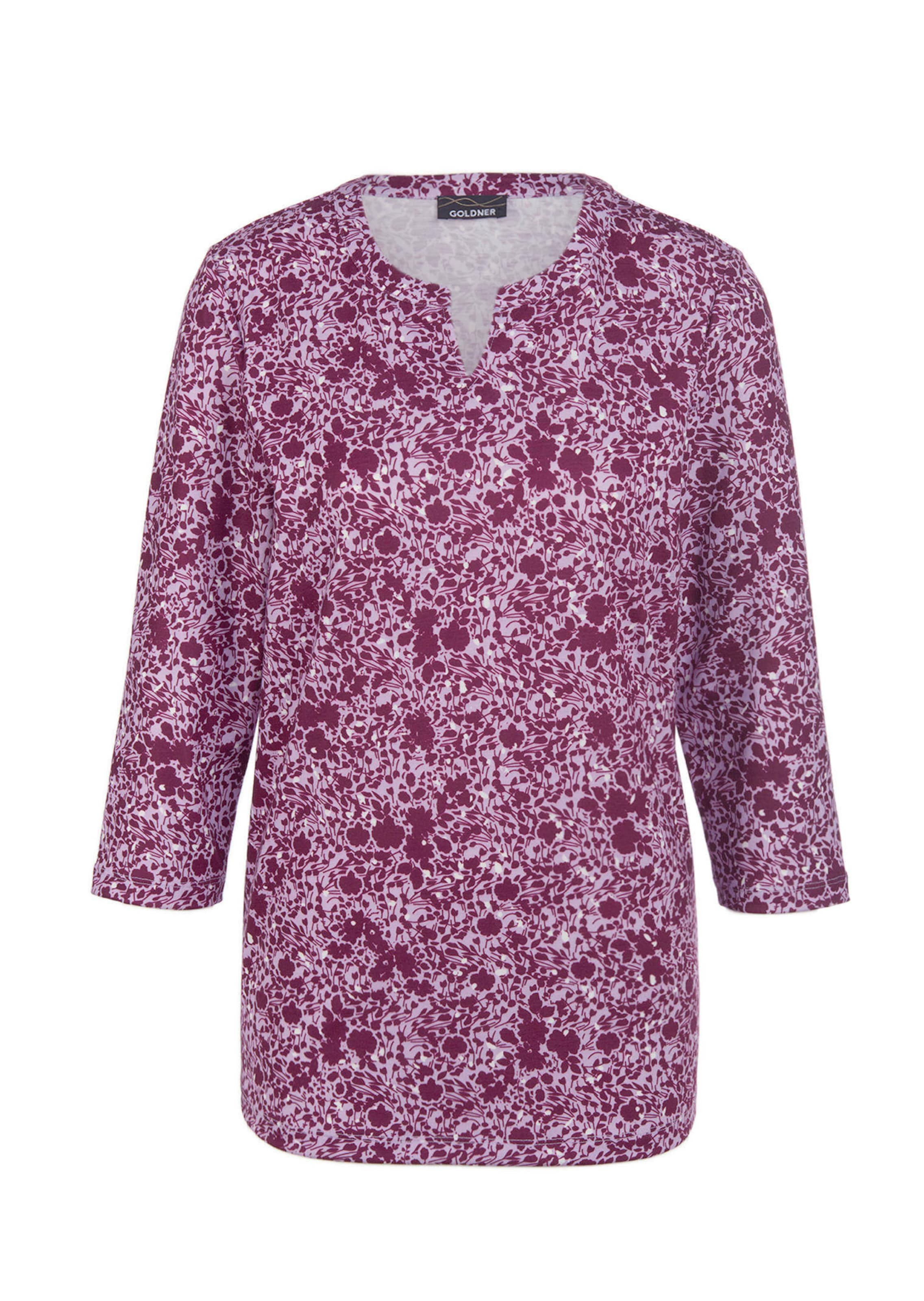 Raffiniertes Druckshirt mit 3/4-Arm
