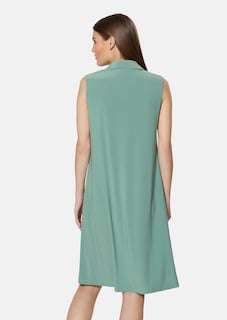 Ärmelloses Kleid mit Hemdkragen thumbnail 4